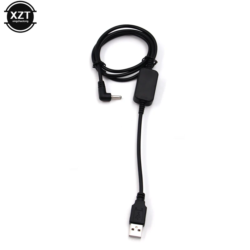 USB DC 5 В к DC 12 В 3,5 мм порт автомобильное зарядное устройство адаптер для автомобиля gps Радар детектор прикуривателя длина кабеля 1 м
