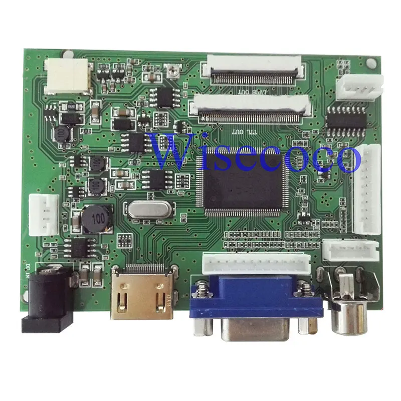 EJ101IA-01G 8 bit IPS LCD Display Driver Board VS-TY2662-V2 HDMI VGA 2AV 4050 Pins Controller board