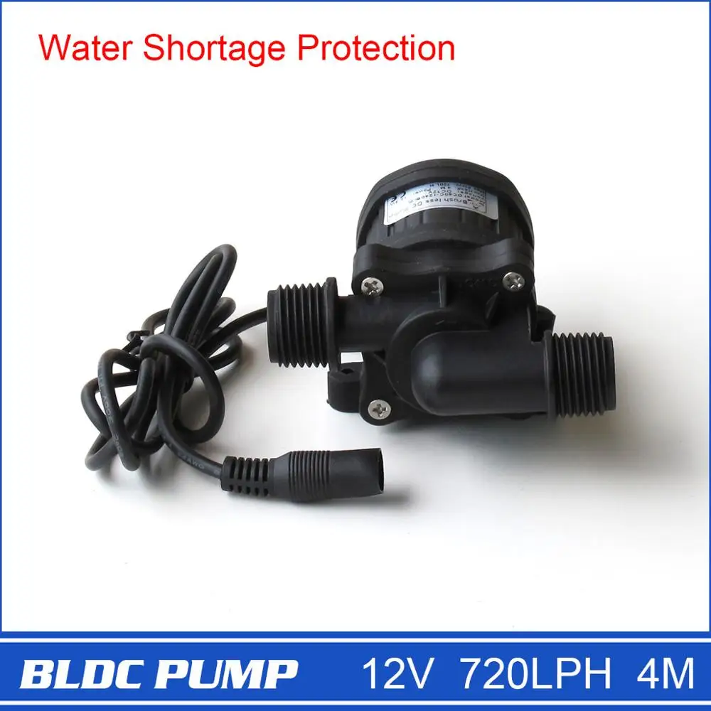 

Small Water Pump DC40C-1240, for Water Circulation Aquarium Car Washing Fountain Irrigation, Submersible,720LPH 4M
