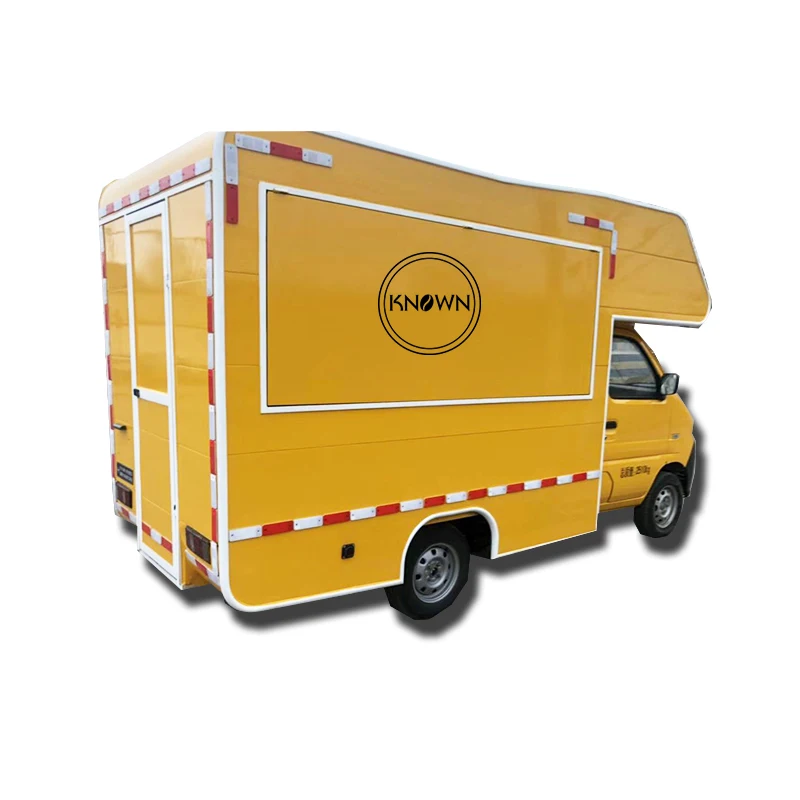 

Solar energy food cart ice cream food truck mobile food trailer for fast food and snacks