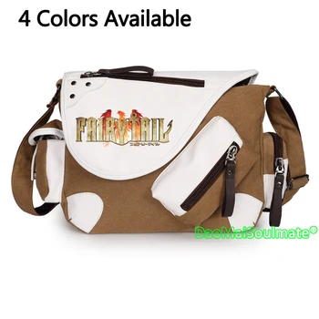 

Anime Fairy Tail Shoulder Bags Students Teenages Messenger Bag Boys Student Cartoon School Bag Laptop Crossbody Large Rucksack