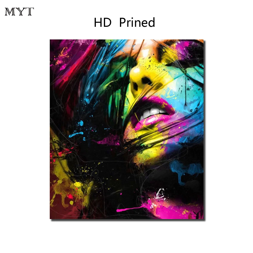 POP Celebrity portray HD printed painting on canvas beautiful Art wall