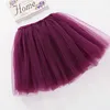 Falda tutú de tul suave y esponjosa para niñas, falda de tutú de 14 colores para niñas de 6 a 14 años, faldas para madre e hija