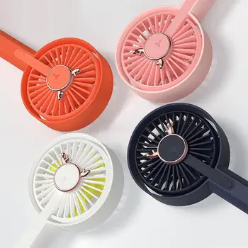 

Kuulee gadget Portable Mini Handheld USB Charging Cartoon Fawn Fan