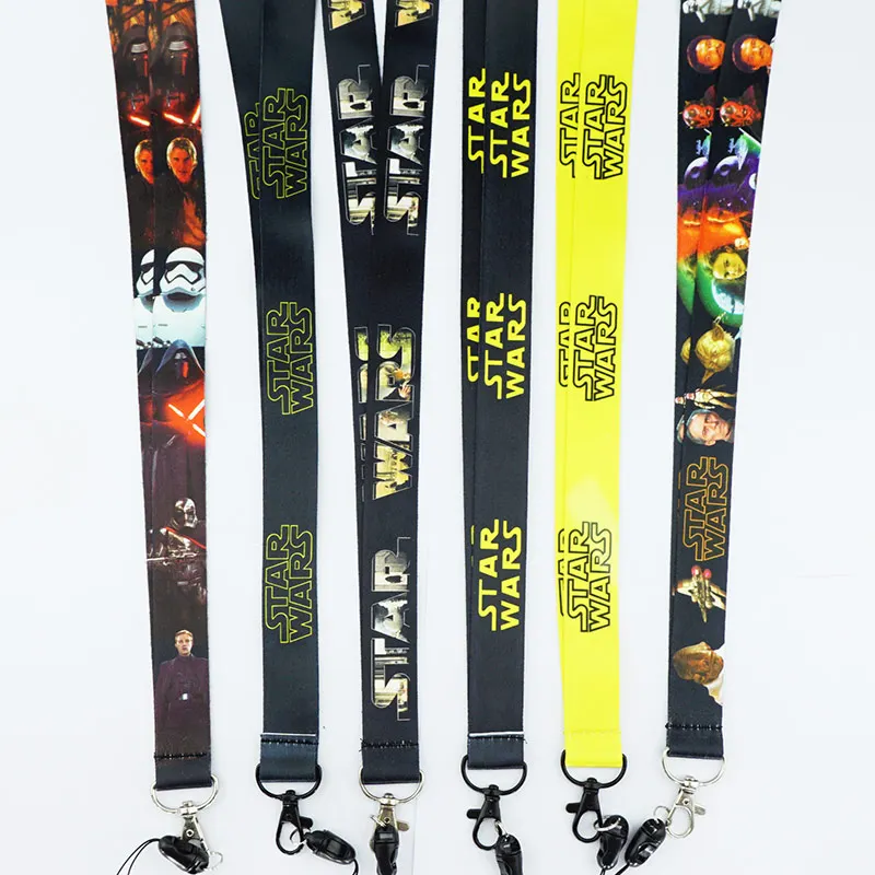 

classics Star Wars Neck Strap Lanyards for keys ID Card Mobile Phone Straps USB Badge Holder Rope Cute Key Chain Cosplay Gift
