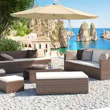 Фирменный магазин-аутлет Высококачественная смоляная лпковая плетеная используемая отельная мебель для бара гостиной