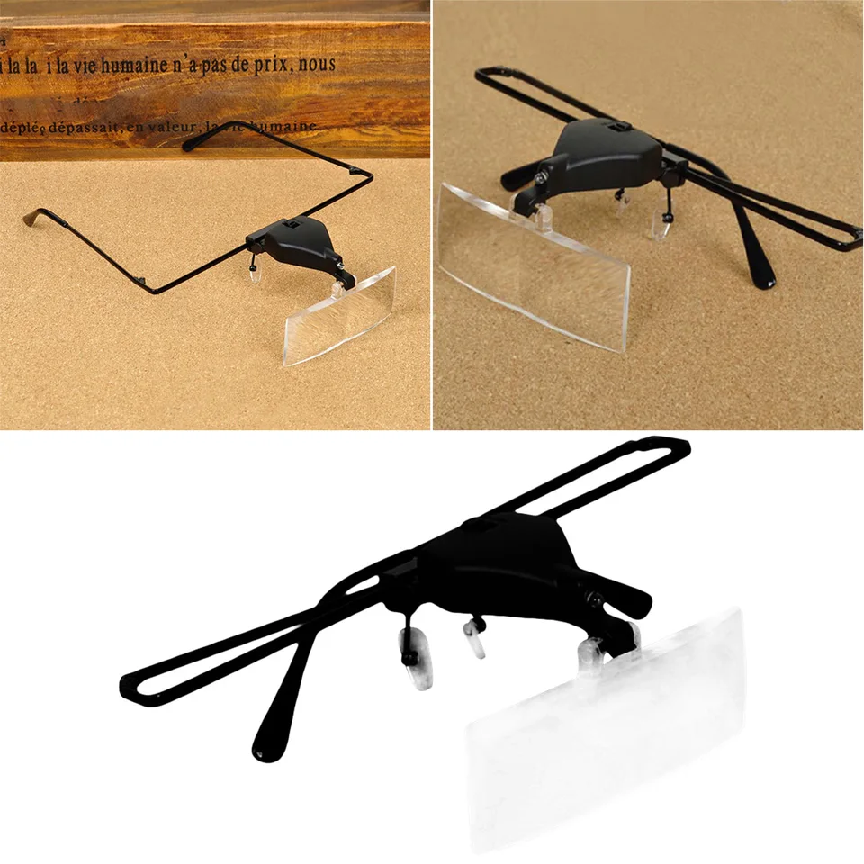 Loupe a ecran LED plus claire Outil de voir de lire Loupe mains libres V8O6 B1Q