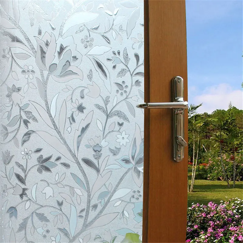 Декоративная пленка Тюльпан из ПВХ 45*100 см|film window|pvc decorative filmdecorative films |