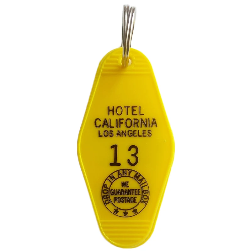 

Hotel CaliforniaYOU CAN CHECK OUT ANYTIME #13 Inspired Key Tag