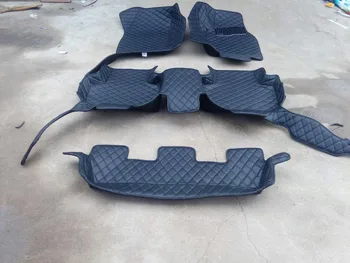 

Custom special car floor mats for Right Hand Drive Hyundai Santa Fe 7 seats 2012-2006 waterproof carpets for Santafe 2010