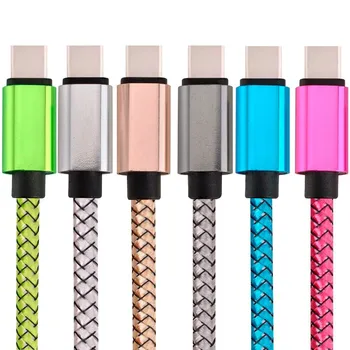 

1000pcs 1m 2m 3m 25CM Fabric Braided Fast Charging cable Accessory Bundles for mobile phone 5 5s 6 6s 7 plus free shipping
