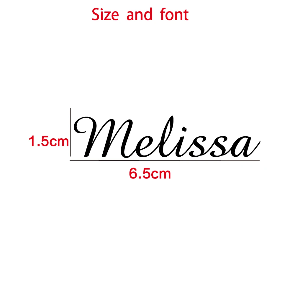 Personalized Custom Name Wedding Vinyl Sticker For Wood Bridal Party Decal Birthday Party DIY Hanger Stickers Bride Groom Gift