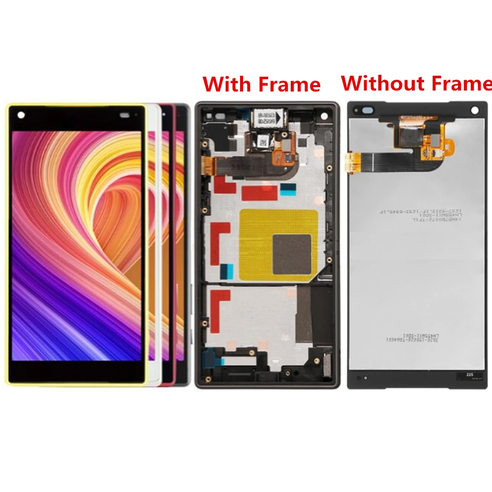 

For Sony Xperia Z5 Compact E5823 E5803 LCD LCD Screen and Digitizer Assembly With Front Frame Replacement!