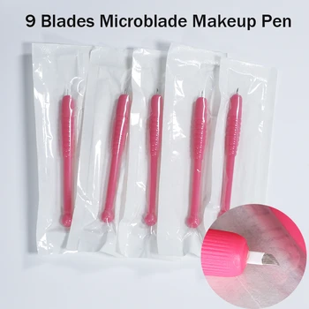 

New Real Maquina De Tatuar Sterilized Disposable Microblading Pen Manual Eyebrow Tattoo Tebori Handtools For Sale 1pcs