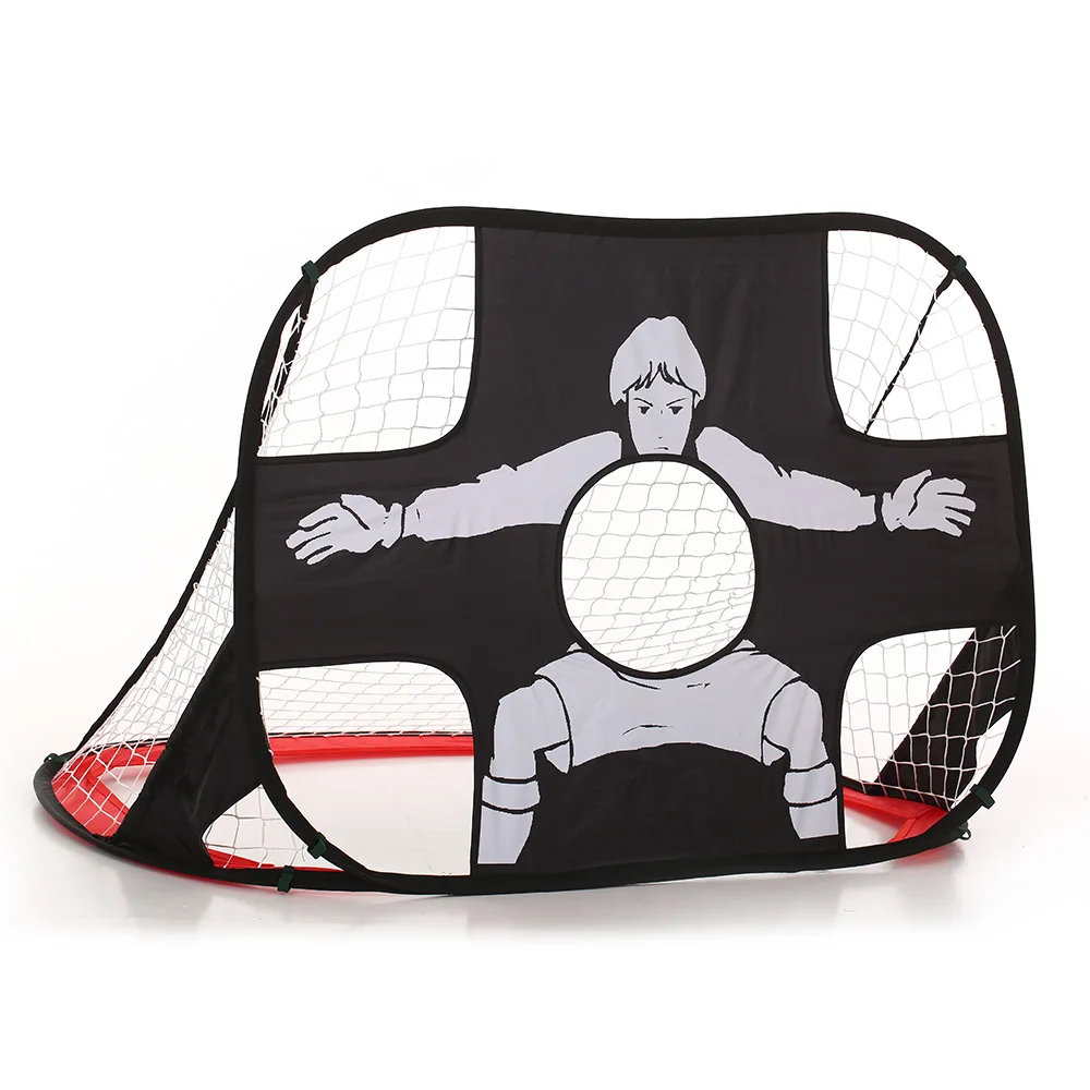 

Soccer Goal Net 2-in-1 Pop Up Kids Mini Football Ball Goal Net Child Birthday Gift Soccer Target Indoor Outdoor Sports Gate