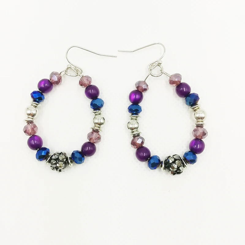 

2019 Fashion Hoop Earrings for Women Acrylic Resin Earrings Bohemia Earrings Statement Earring For Ladies