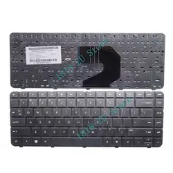 YALUZU английский США клавиатуры совместимый для hp 633183-001 646125-001 633183-001 697529-001 черный