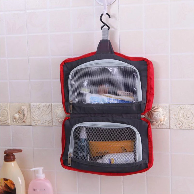 

Fashion Design Wash Bag Admission Package Female Male Travel Toiletry Cosmetic Bags Toiletries Storage Bag