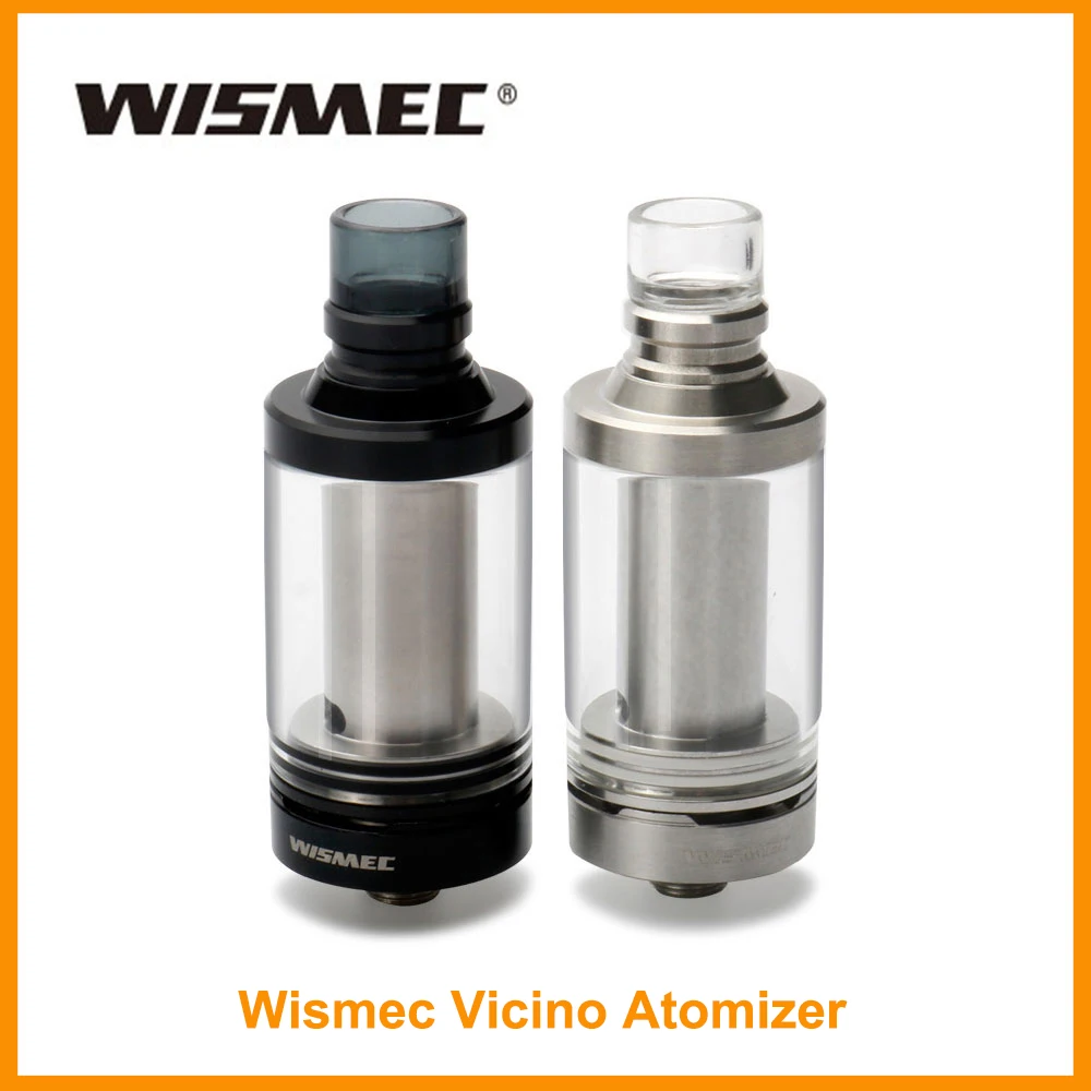 Большая распродажа 100% оригинальный wismec Vicino атомайзер 3,5 мл емкость для Vicino комплект Регулируемый распылитель Vape аксессуары для