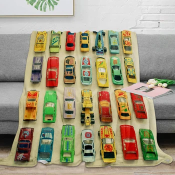 

Car Park Throw Blanket Warm Microfiber Blanket Flannel Blanket