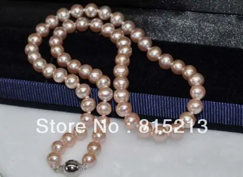 

ddh00870 Free Shipping AAA luster 7mm freshwater pearl necklace