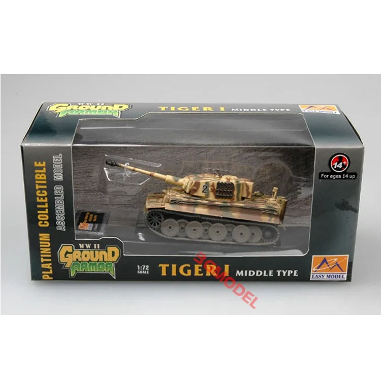 Немецкая модель танка Тигр готовая цветная модель бака коллекция Танк DIY 36216