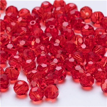 Mix item Red Czech Glass Beads Facted for Jewelry Making Necklace Materials DIY Loose Crystal Beads Wholesale Z117 - Цвет: Z117-Ball Bead