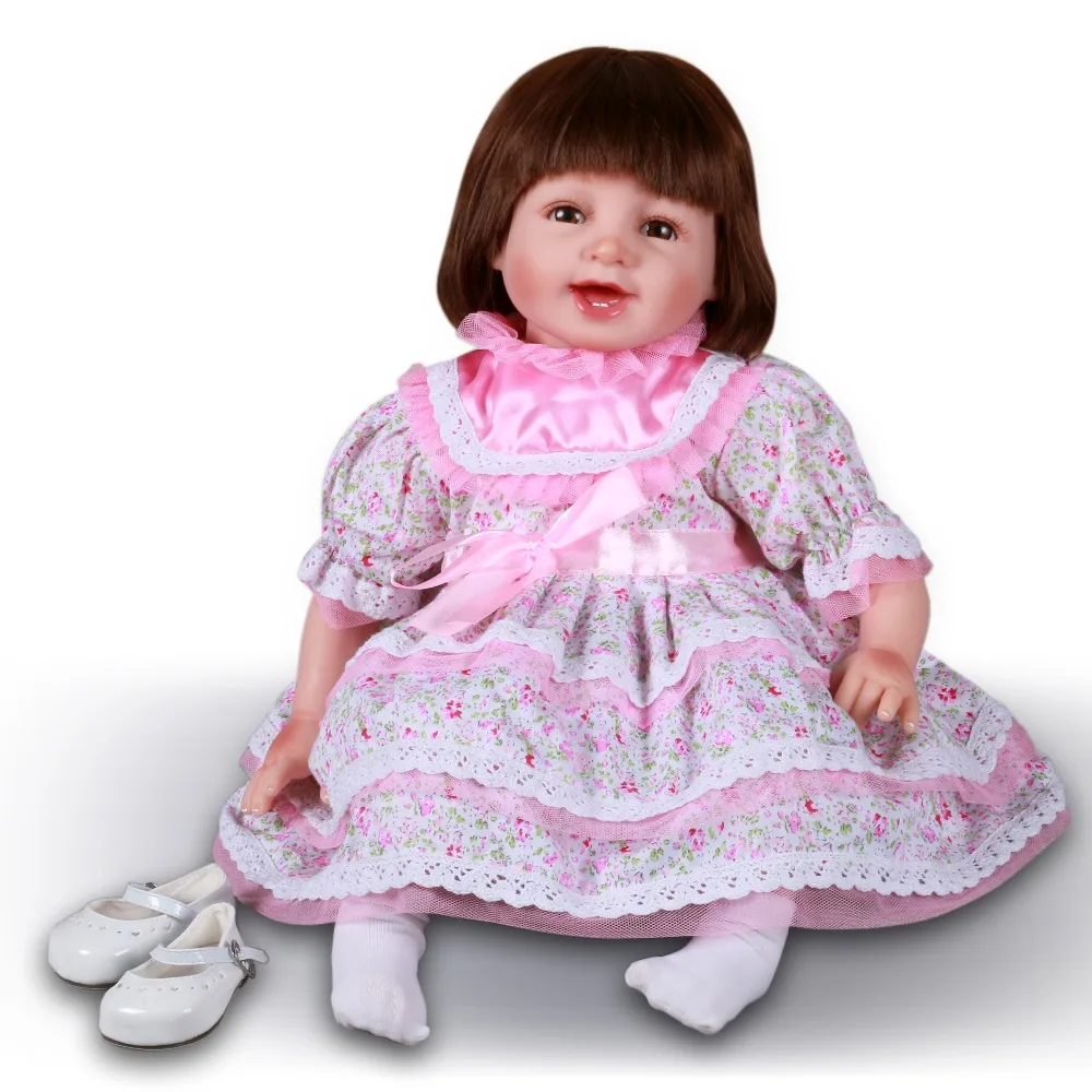 55 см силиконовая кукла реборн дети Playmate подарок для девочек 21 6 дюймов Baby Alive