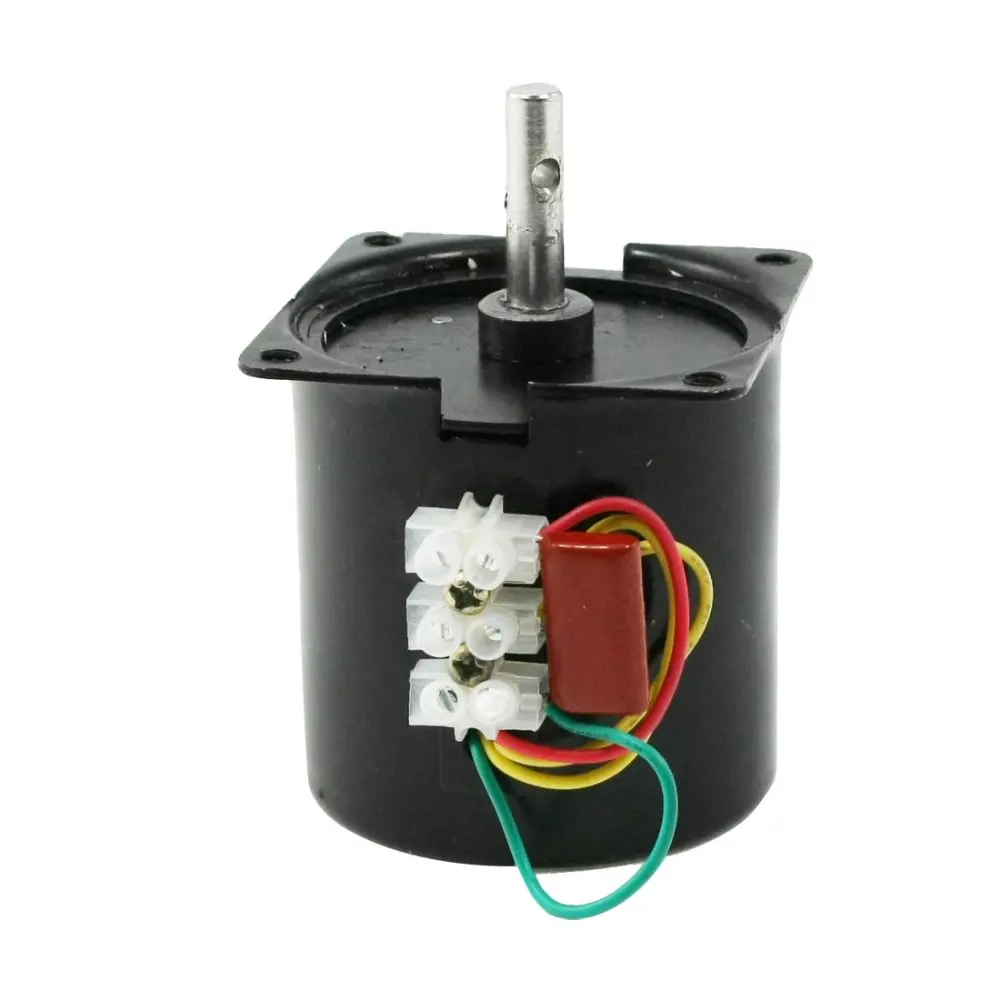 

uxcell AC 220V 2.5RPM 7mm Shaft Diameter Machine Synchronous Gear Motor for Gluing Machine,Mmonitor Hot Sale