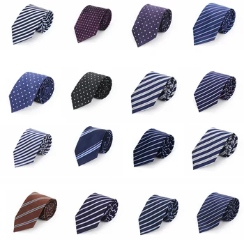 

Mens Tuxedo Wide 8CM Neck Tie Wedding Party Formal Business Striped Necktie YFTIE0359