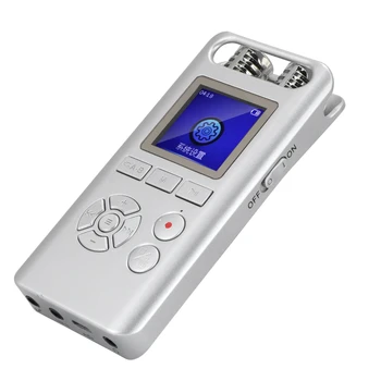 

VM186 N61 HD Noise Reduction U Disk Recorder Pen MP3 Player Silver 8G