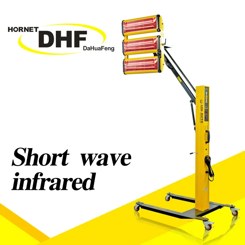 Paint drying/Shortwave infrared Shortwave Infrared Curing Lamp Heat For Car Paint and Class