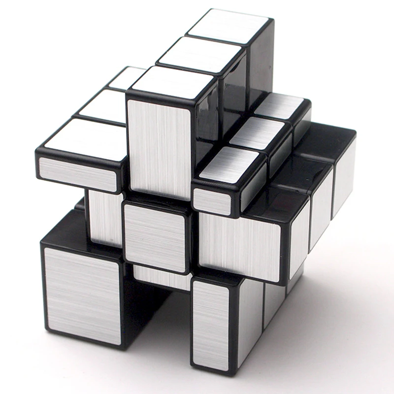 Moyu MofangjiaoShi мельница 3x3 зеркальный куб серебристый золотистый обучающая игрушка