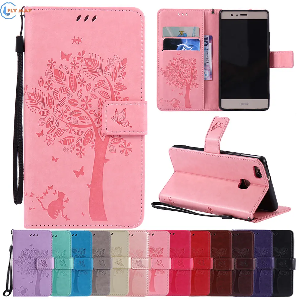 Coque For Huawei P9 Lite P9Lite VNS L21 L31 TPU Wallet Flip Phone Leather Case Cover P 9 VNS-L21 VNS-L31 Capa | Мобильные телефоны