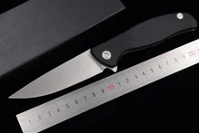 JUFULE New hati 95 Flipper F95 folding bearing D2 blade G10 Steel handle outdoor camp hunt