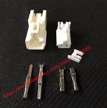 

20 Set 2 Pin PA66 Female Male Auto Wire Harness Connector Auto Light ABS Sensor Connector