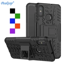 Противоударный защитный чехол-подставка для Xiaomi Mi A2 A1 7 5X6X8 Pocophone F1 Redmi S2 Y2 примечание 6 6A 5 5A 4 4X 4A 3 3S Pro Plus чехол