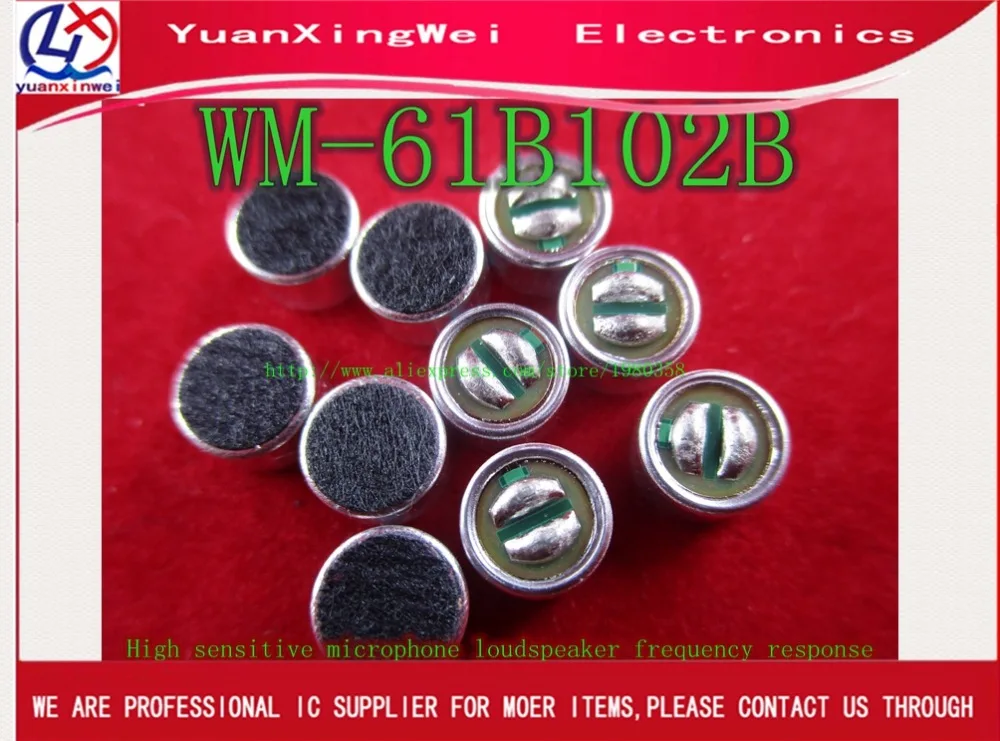 

1Pcs The microphone WM-61B102C WM-61A102CW WM-61A New