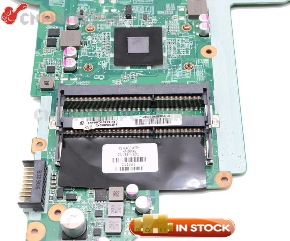 Материнская плата NOKOTION 731534 501 001 DA0R76MB6D0 для ноутбука Hp Pavilion 17Z E100 материнская A4 5000 CPU
