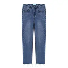 Женские корейские кавайные Летние повседневные новые свободные джены с высокой талией для колледжа, женские милые джинсовые штаны в японском стиле Харадзюку для женщин