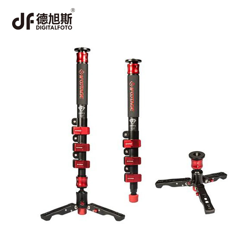 DIGITALFOTO iFootage COBRA 2 Portable professional Lightweight camera Monopod 120CM Carbon Fiber DS