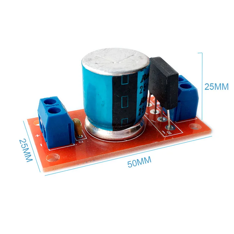 AC-DC Converter 12V to 9V Rectifier and filter Power Supply Module 3A DC-DC 3300uf/25V Full Wave Filter AMP Power Module