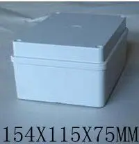 

plastic waterproof box plastic enclosure seal box 154x115x75