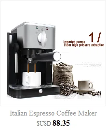 Итальянская эспрессо-кофемашина Автоматическая Коммерческая вспениватель молока высокого давления шлифовальная машина для домашнего использования кофе
