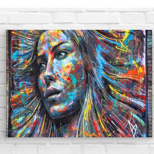 Needleworks 5D Diy Diamond Painting Psychedelic Woman Diamond
