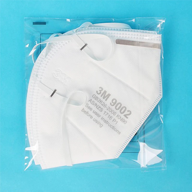 10 шт. 3 м 9002 маска Anti dust-маски PM 2,5 маска против гриппа нетканые ткани складывающиеся фильтр маска для взрослых KN90 защитные маски