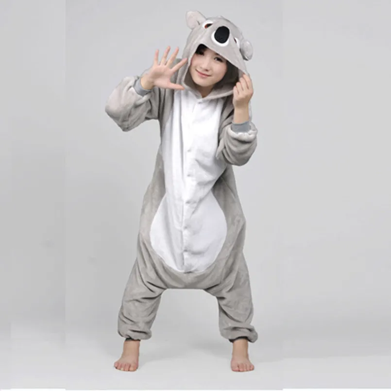 Unisex Adults Halloween Cosplay Costume Koala Pajamas Onesie Sleepwear Unisex Adults Halloween Cosplay Costume Koala Pajamas Onesie Sleepwear
