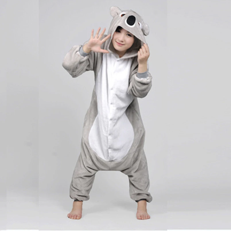 New Hot Unisex Adult Pajamas Kigurumi Cosplay Costume Animal Sleepwear Jumpsuit