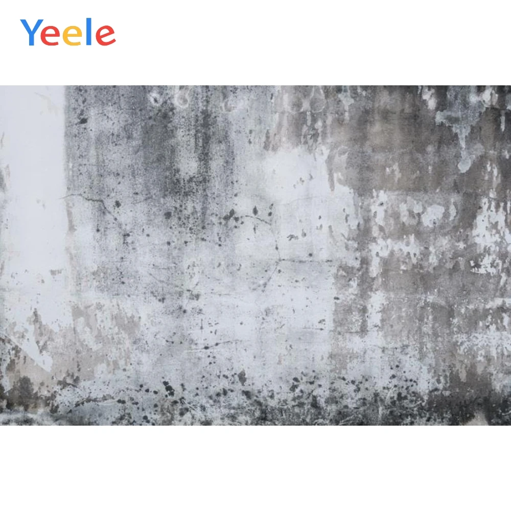 

Yeele Grunge Gradient Old Cement Wall Photography Backgrounds Vinyl Seamless Photographic Backdrops Props For Photo Studio