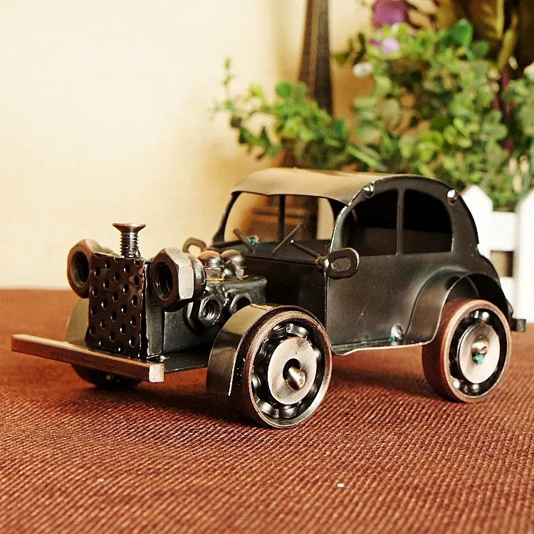 

1289 Vintage Car Model Craft Ornaments Decorations Gifts